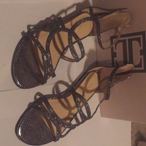 Ivanka Trump "Chant" Glitter Flat Sandal